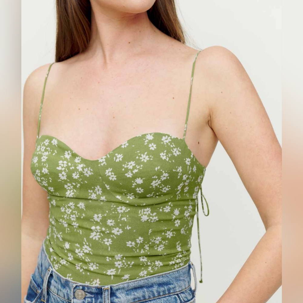 Reformation Liza Top Sz 0